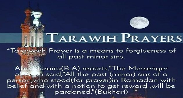Information About Taraweeh Prayer
